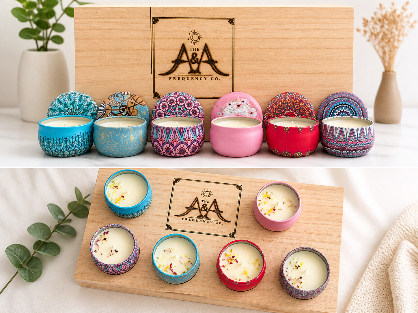 Crystal Infusion Candles