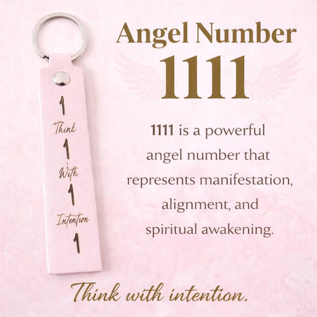 Angel Number Keychain