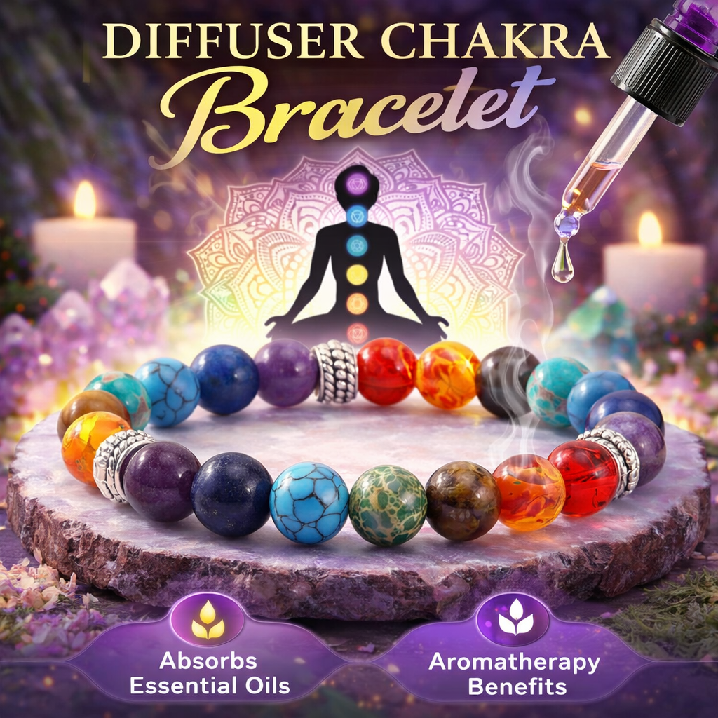 Diffuser Chakra Bracelet
