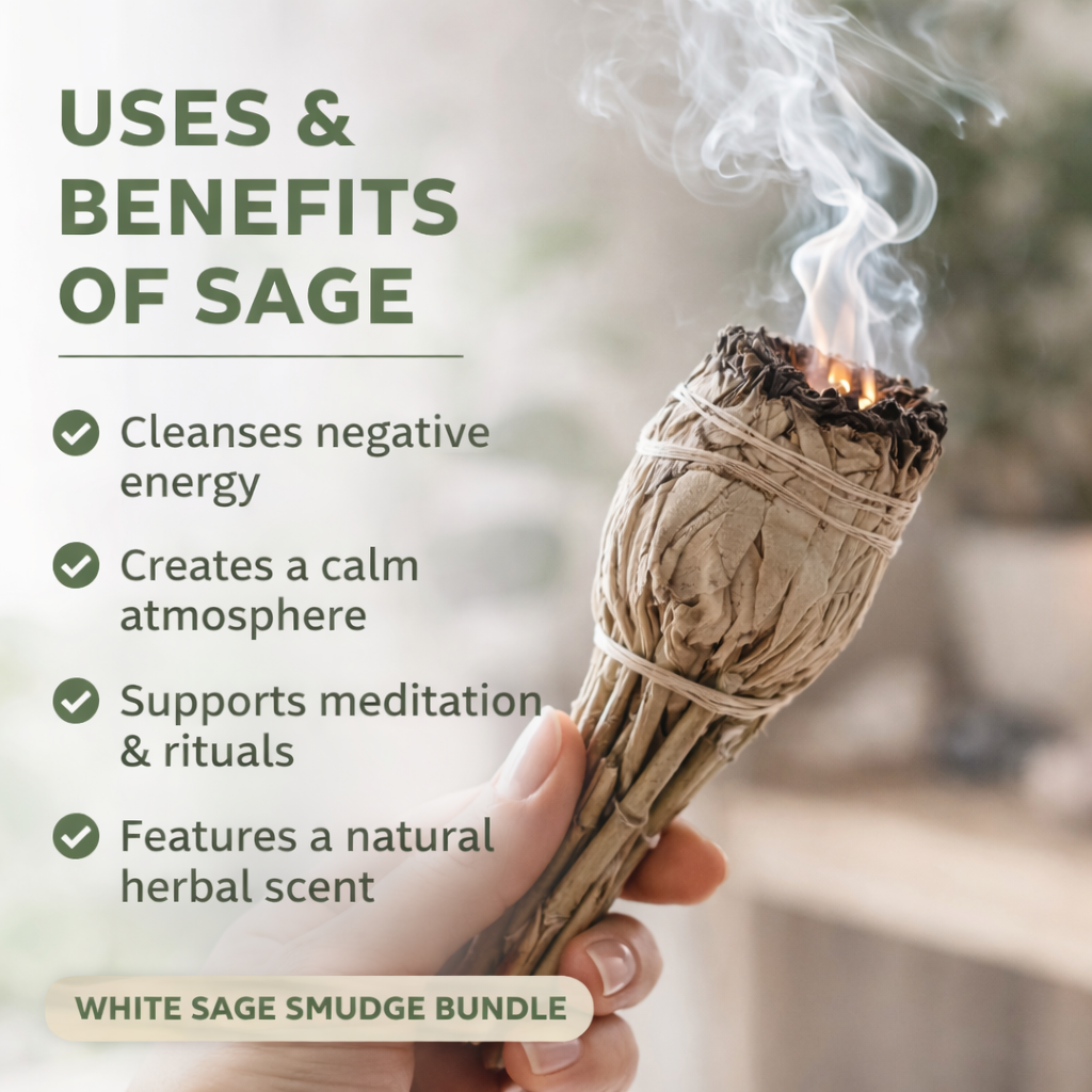 Premium White Sage Smudge Bundle