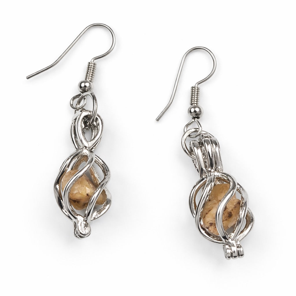 Milky Quartz Earrings