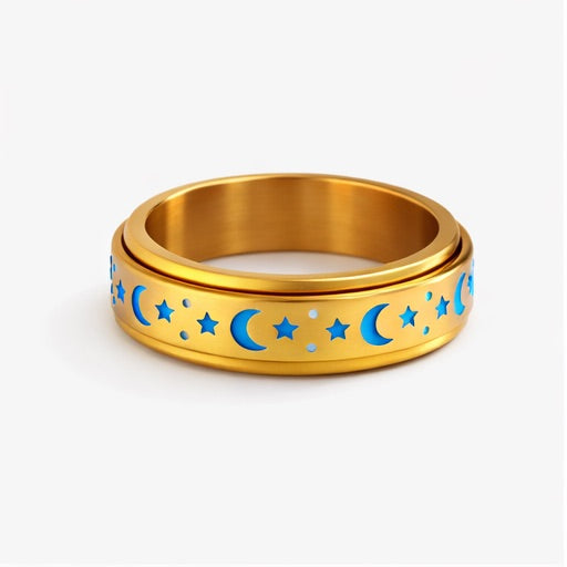 Celestial Spinner Ring