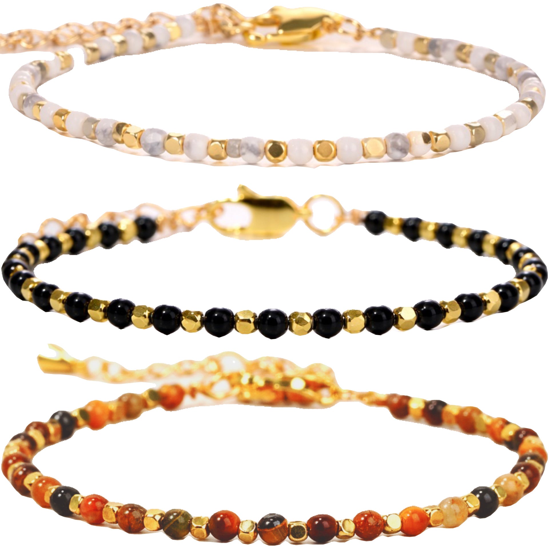 Natural Stone Energy Bracelets